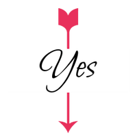 Yes Down Arrow