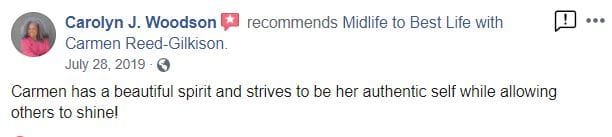 Carolyn Testimonial